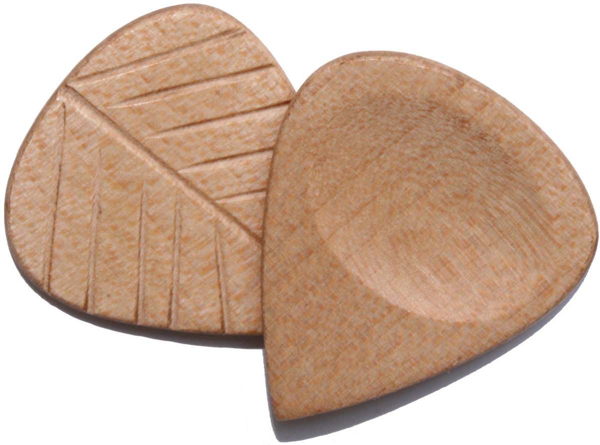 Esdoorn grip serie houten plectrum